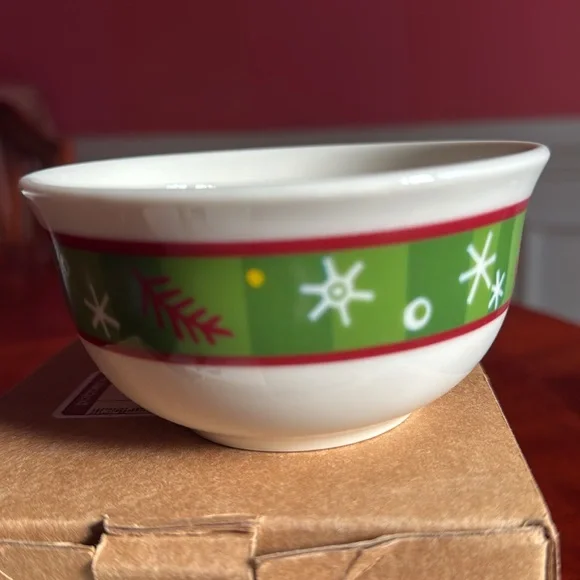 LONGABERGER Holiday bowl - Picture 5 of 5